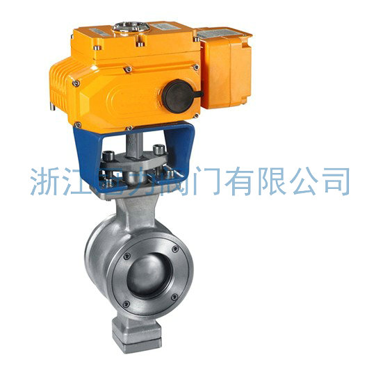 厂家的对夹式V型球阀产品的原理及其用途