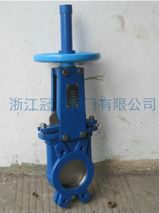手动刀闸阀的原理及适用介质与温度