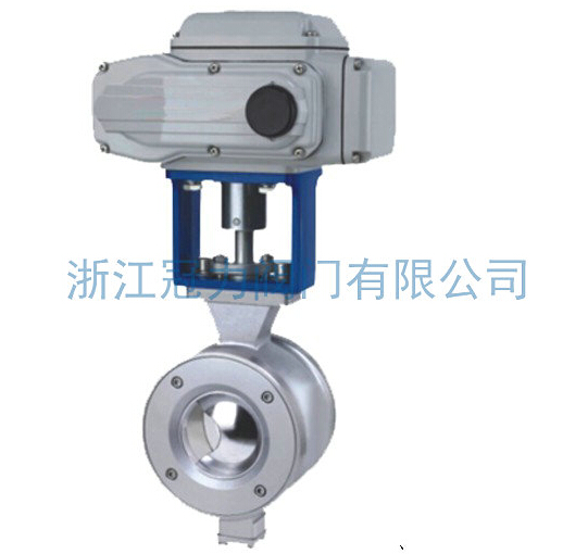电动V型球阀